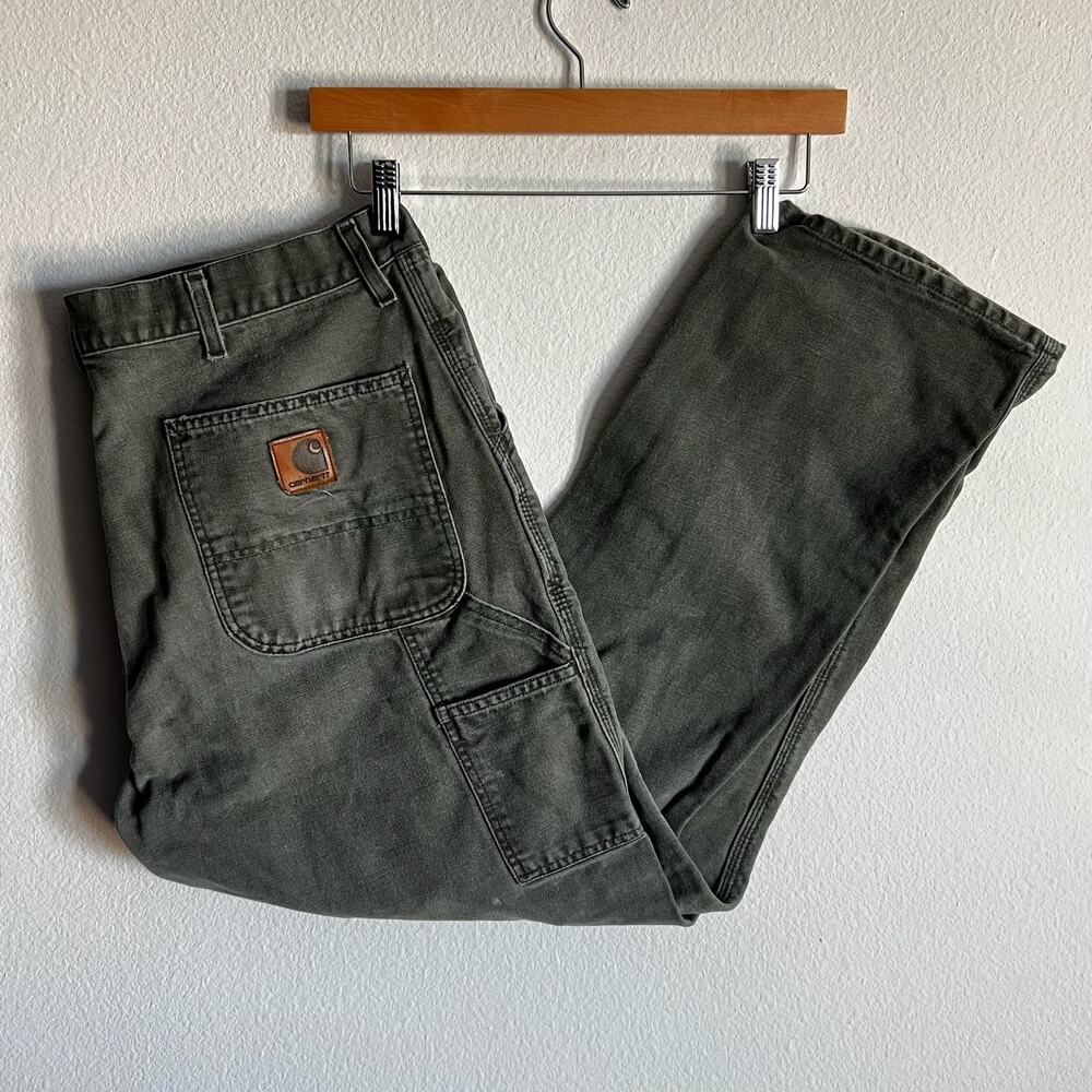 Carhartt B11 MOS green work wear carpenter pants
